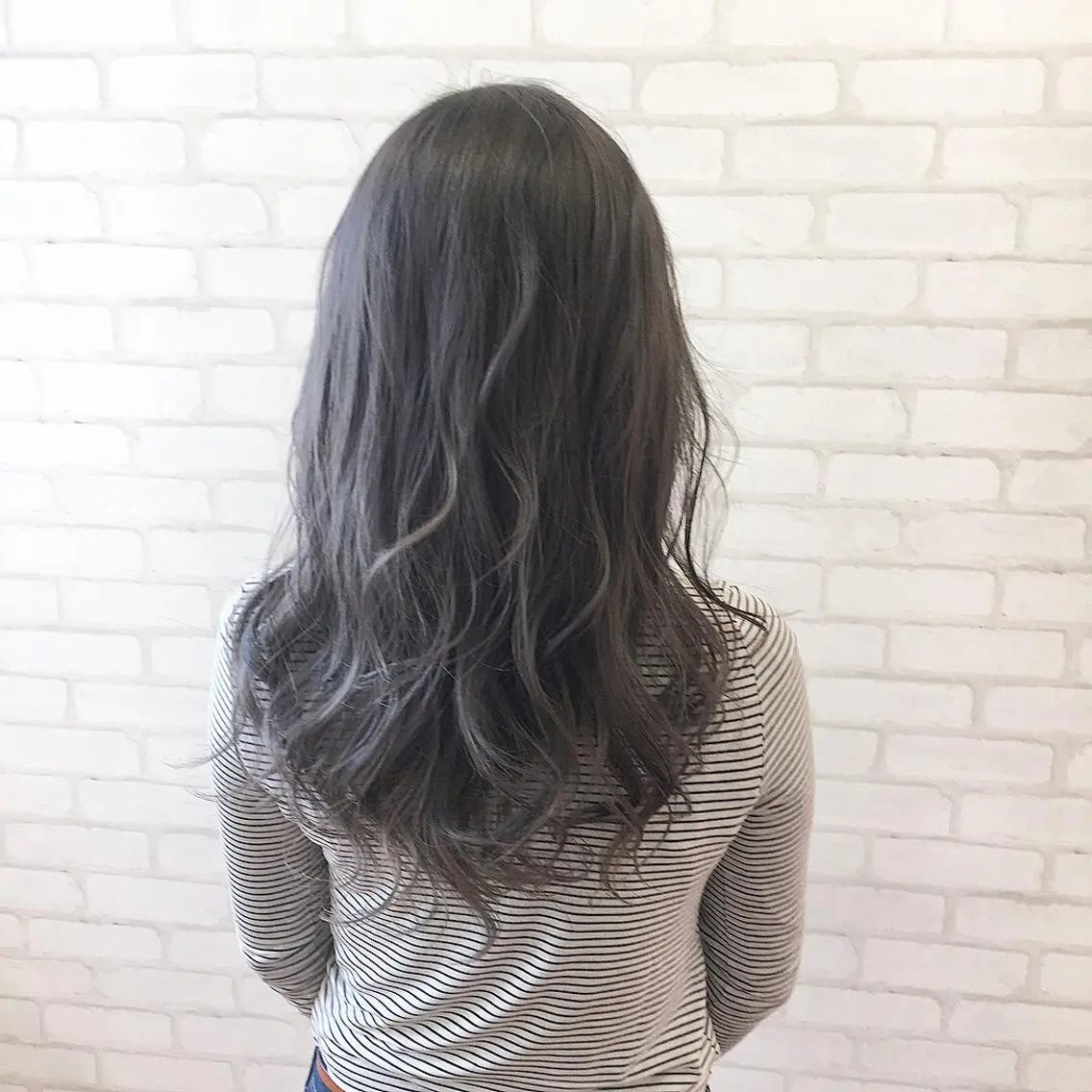 ロング カラー ヘアアレンジ グレージュ カット ヘアカラー トリートメント ✨艶髪✨透明感✨ 山内大樹のヘアスタイル