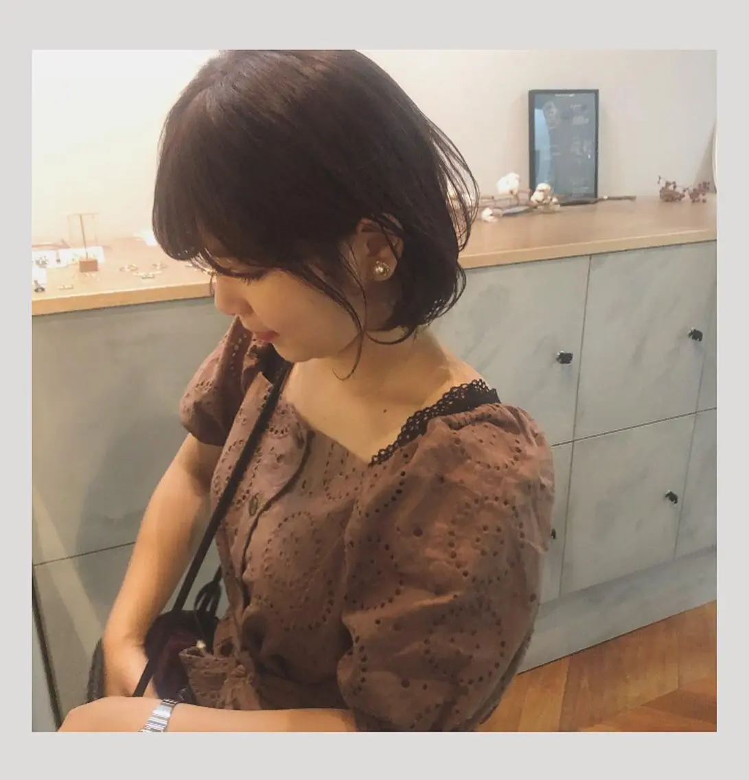 ショート ボブ 当日予約大歓迎💗 依田瑞希のヘアスタイル