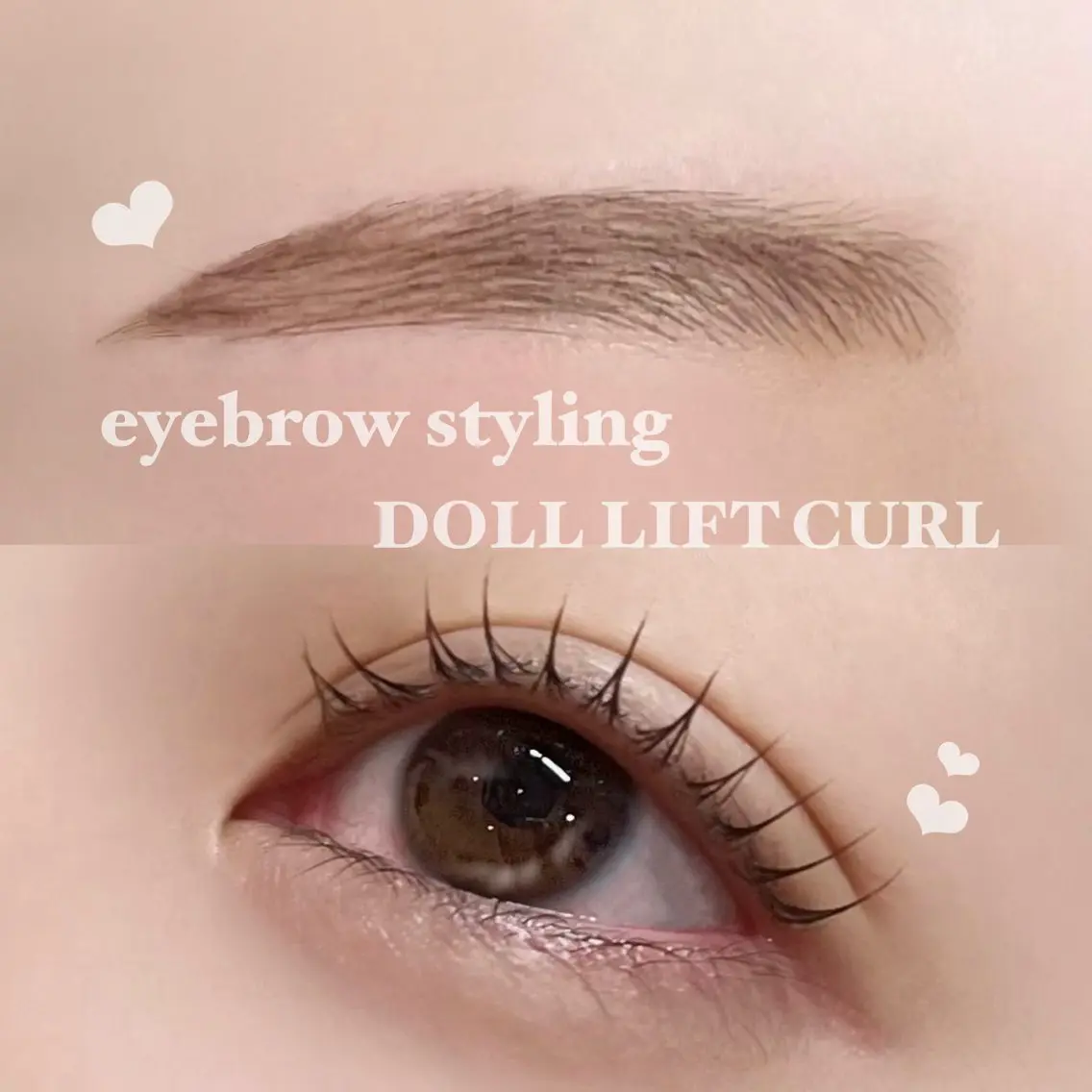 ミニモ限定【束感コーティング付🪞】まつ毛パーマ➕美眉アイブロウWAX💎　人気No. 1 set🎀の写真