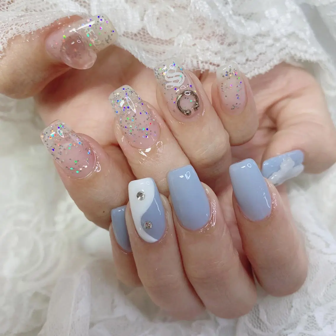 ネイル ハンドネイル La neige* yuki 🐩🌙のネイルデザイン