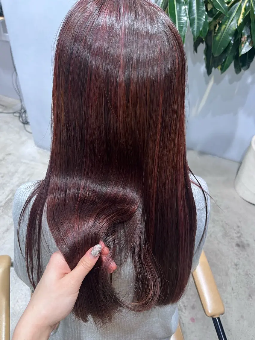 ロング カラー -みつま はるな-のヘアスタイル
