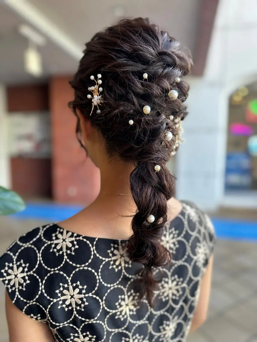 ロング ヘアセット 横山 千春のヘアスタイル