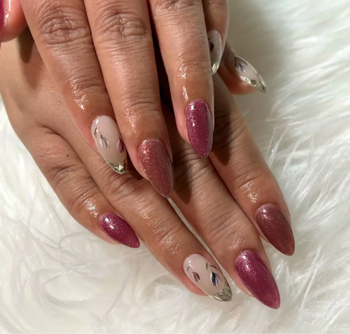 ネイル ハンドネイル nail salon HIRUKANAのネイルデザイン