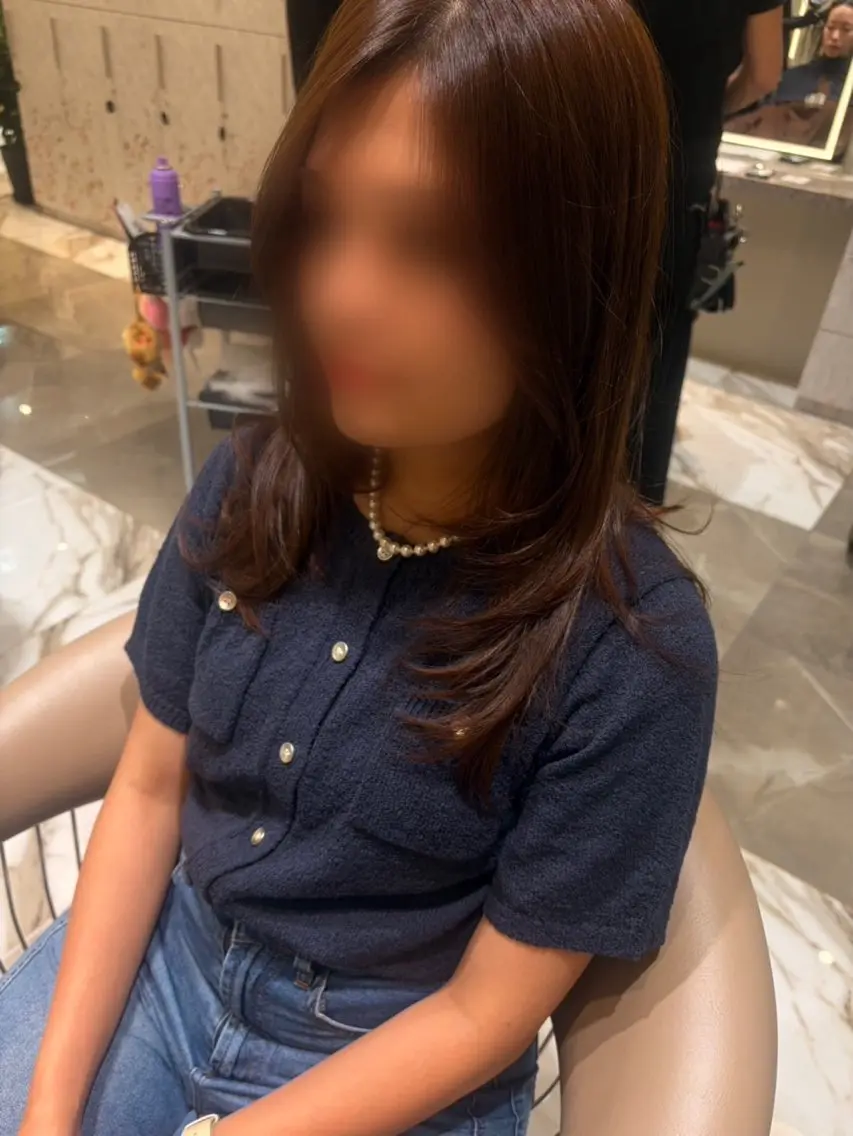 ロング 佐藤 世梛のヘアスタイル