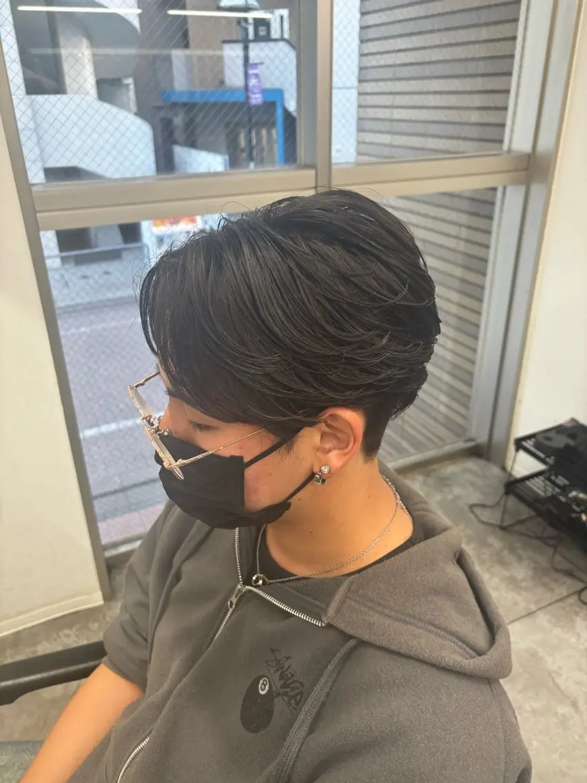 パーマ メンズ カット パーマ メンズ特化✨️ 韓国風パーマ🔥一八のヘアスタイル