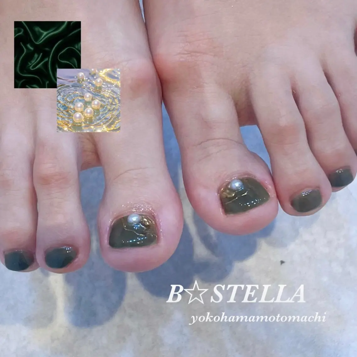 ネイル フットネイル B☆STELLA ANDOUのネイルデザイン