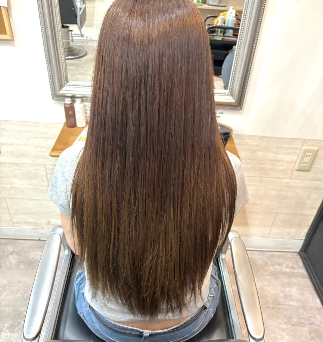 ロング カラー ヘアカラー 堀川 希歩のヘアスタイル