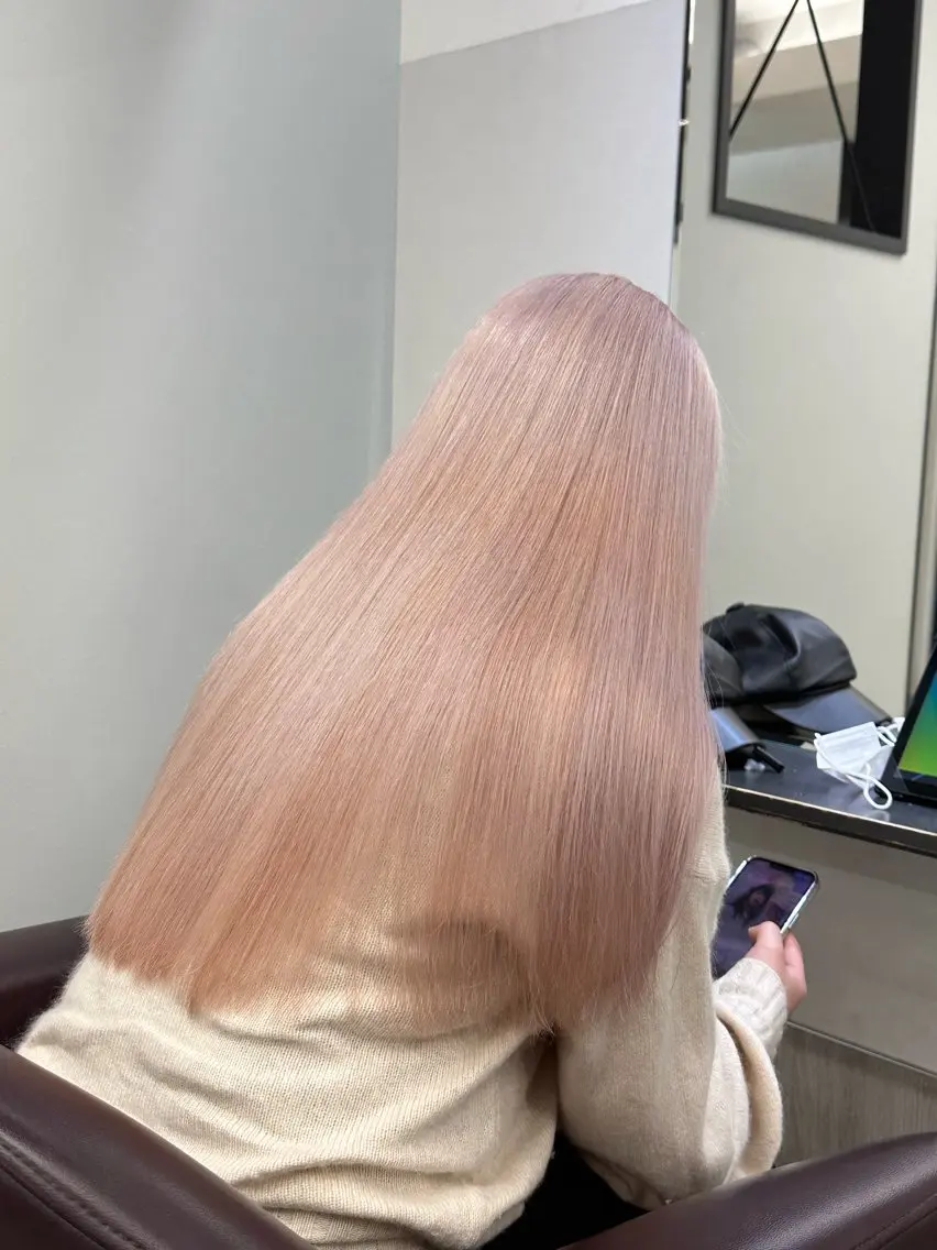 カラー ヘアカラー トリートメント jill by gisel＿のヘアスタイル
