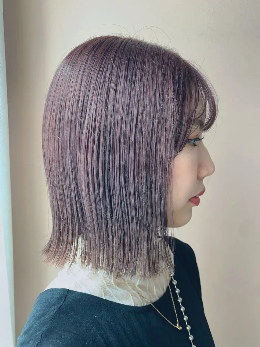 ショート カラー ブリーチ カット ヘアカラー トリートメント hubhair レイヤー/透明感のヘアスタイル