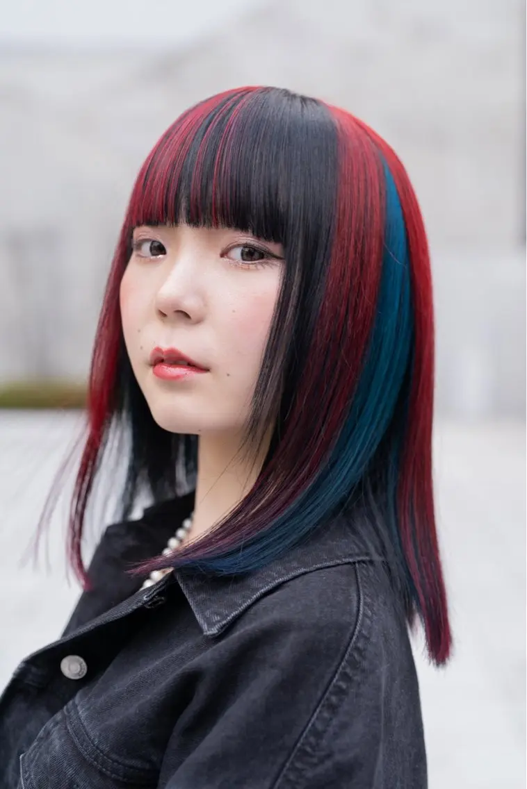 ミディアム カラー ヘアカラー 柔らかカラー/ 縮毛矯正YUTO🧋のヘアスタイル