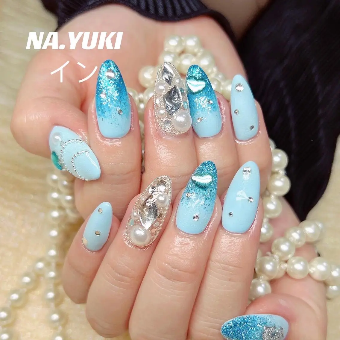 ネイル 🎀 moo~ 🎀のネイルデザイン