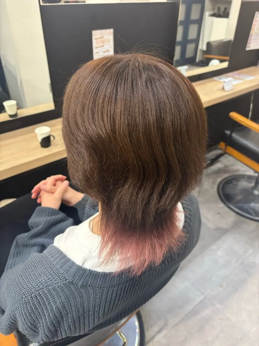 カラー ヘアカラー 田中澪🩵ྀི /giinii横浜のヘアスタイル