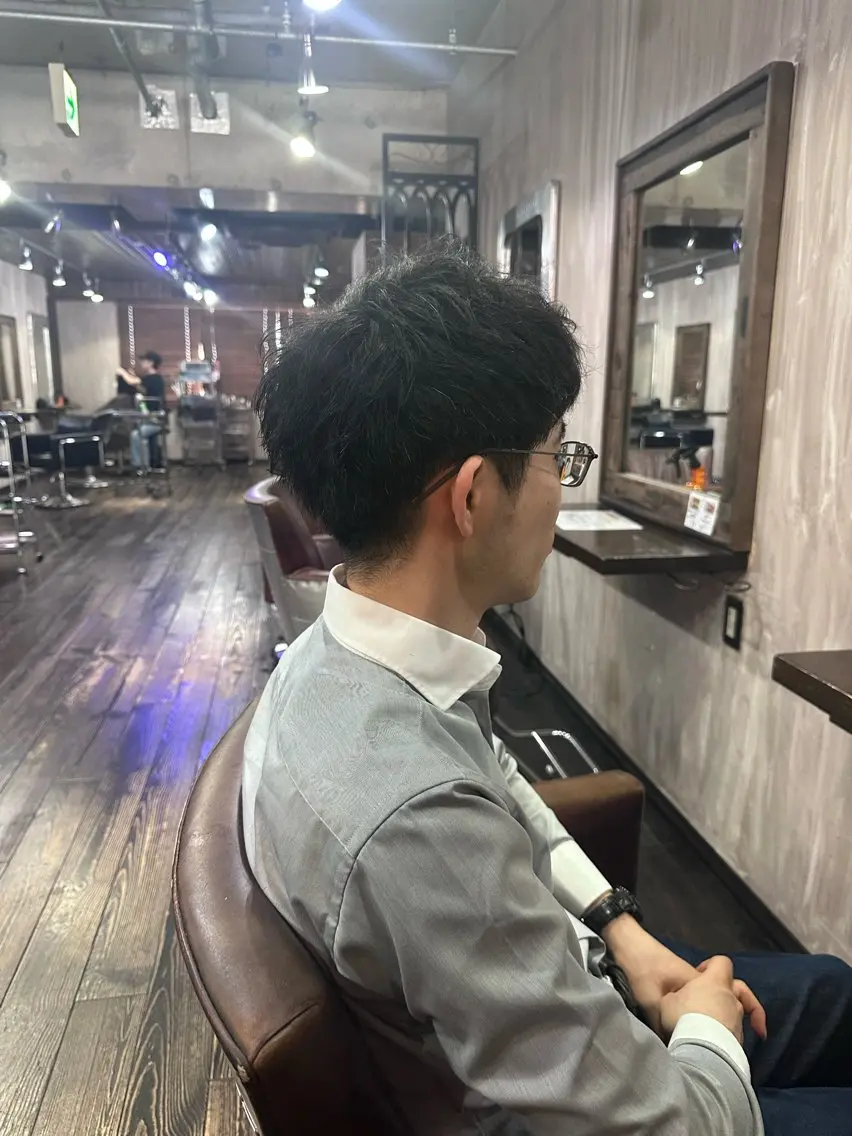 ショート 伸ばしかけ ショートヘア 🩵メンズショート✨ パーマスタイル みくのヘアスタイル