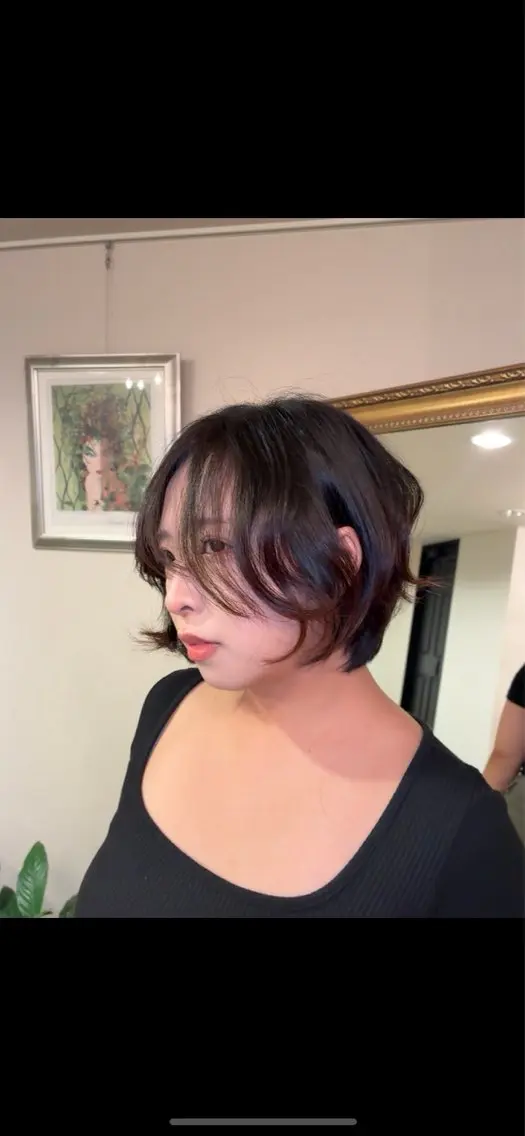 ショート ✂︎✂︎MOMO Tocca浅草🌸のヘアスタイル