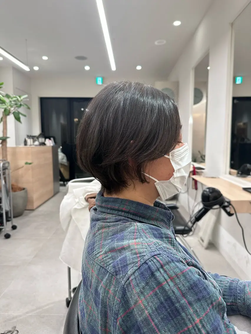 ショート ショートヘア あいこ/ハンサムショ ート無料/蔵前🌷のヘアスタイル