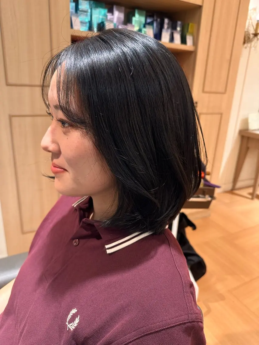 ミディアム 【yuni】 コタロウのヘアスタイル
