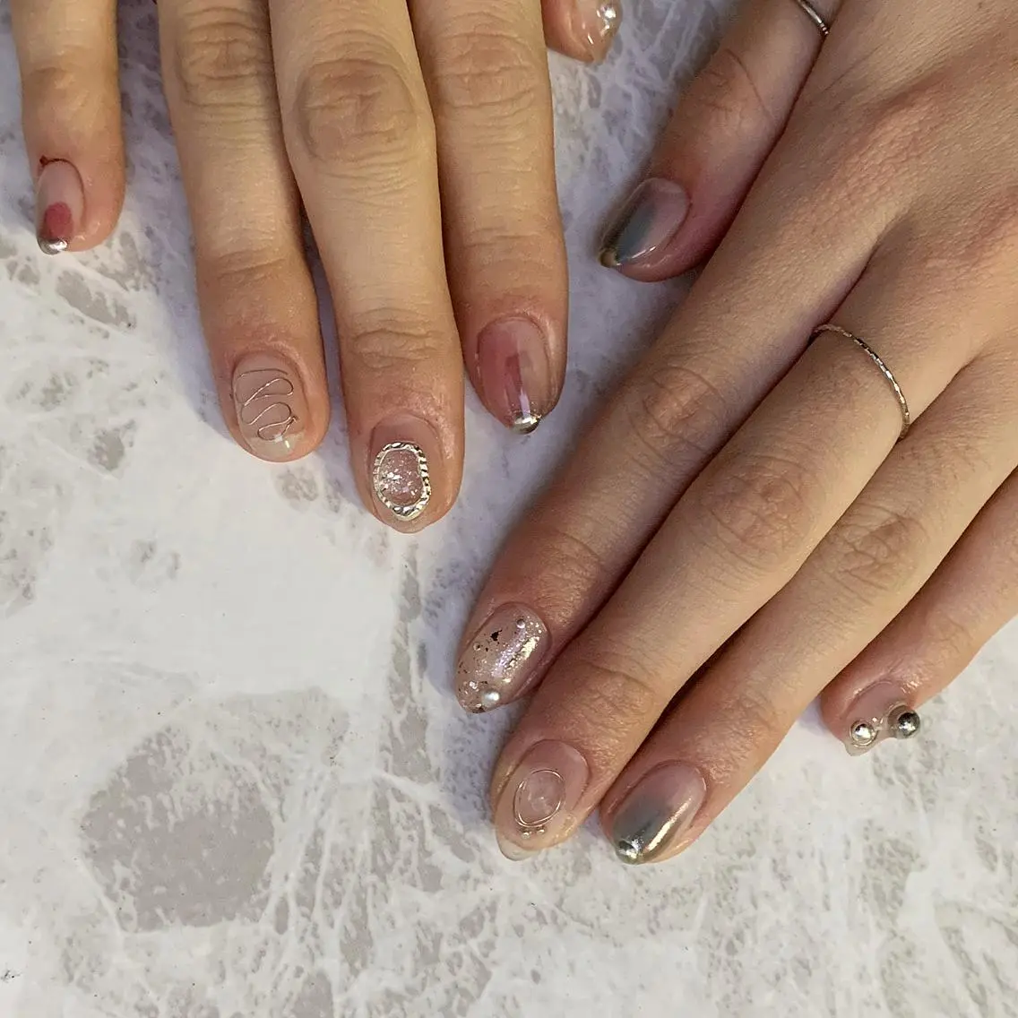 ネイル ハンドネイル ハンドケア lylynail YUUKAのネイルデザイン
