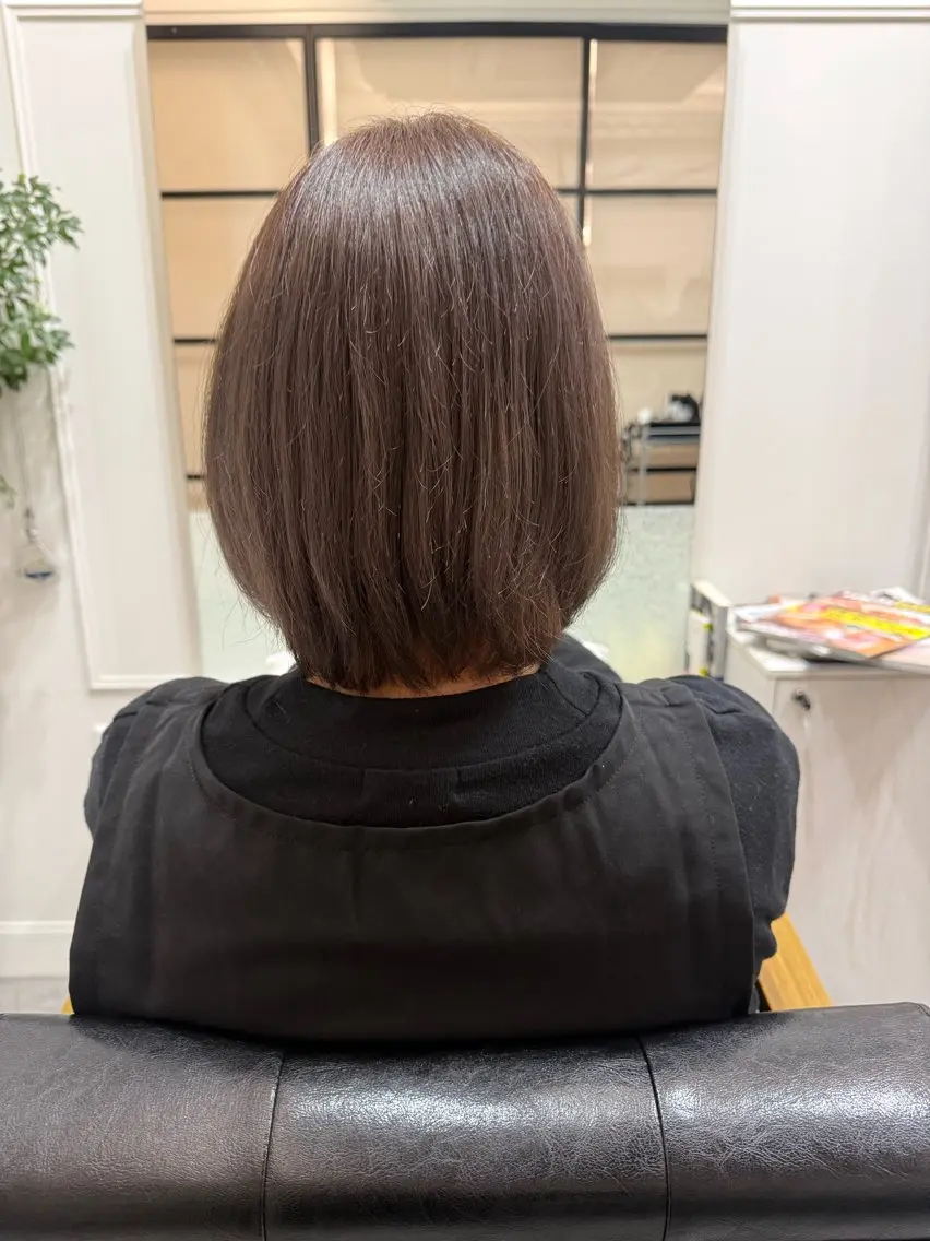 ミディアム カラー ヘアカラー Queens Yukikoのヘアスタイル