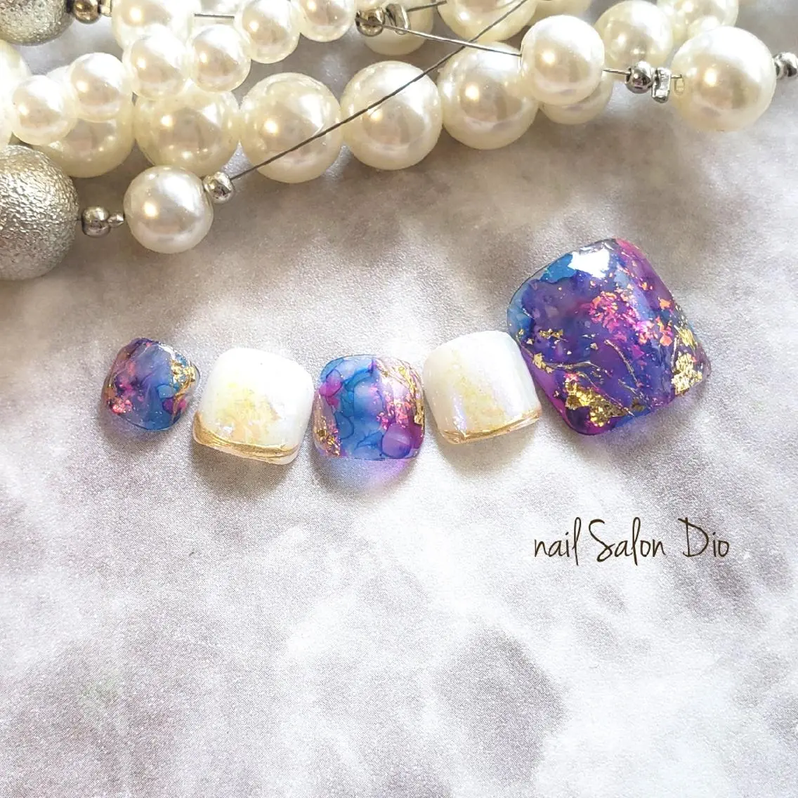ネイル フットネイル Nail salon Dioのネイルデザイン