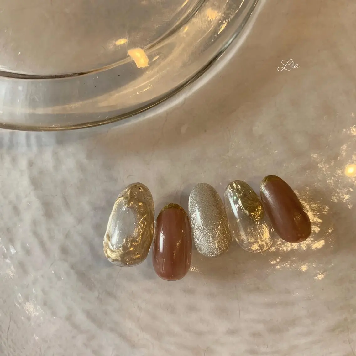 ネイル ジェルネイル パラジェル Léa nailのネイルデザイン