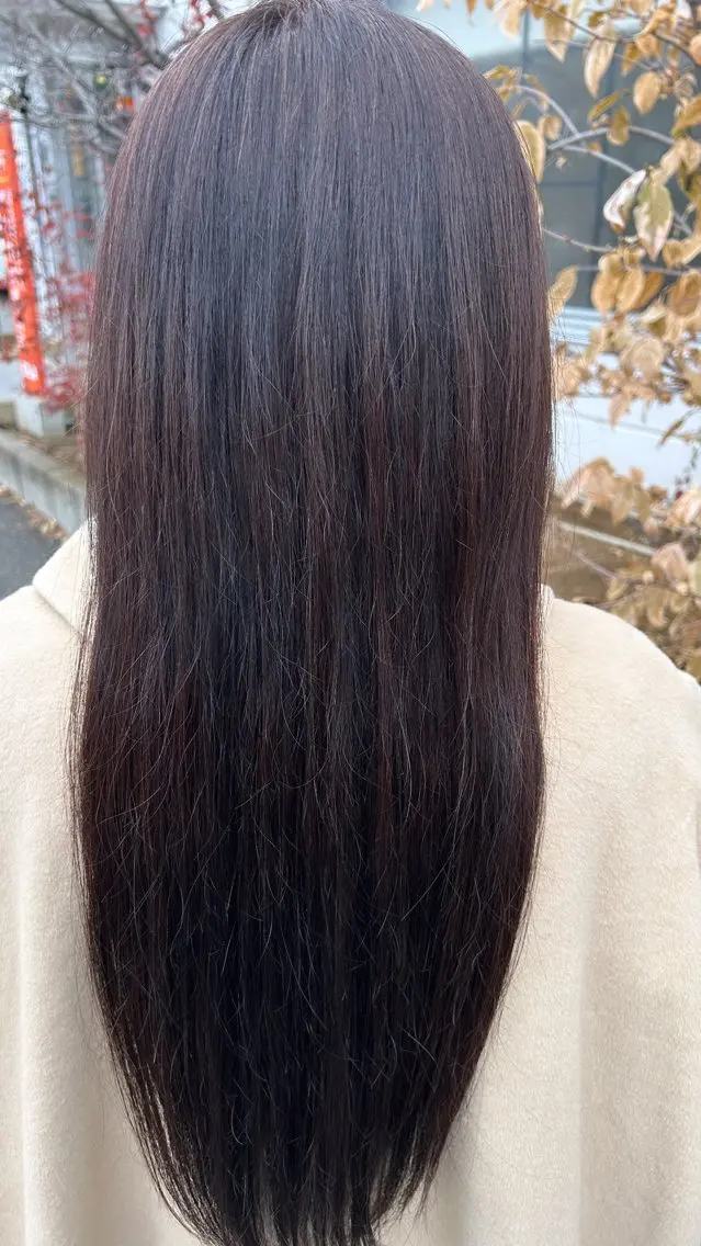 ロング カラー 町田 未希のヘアスタイル