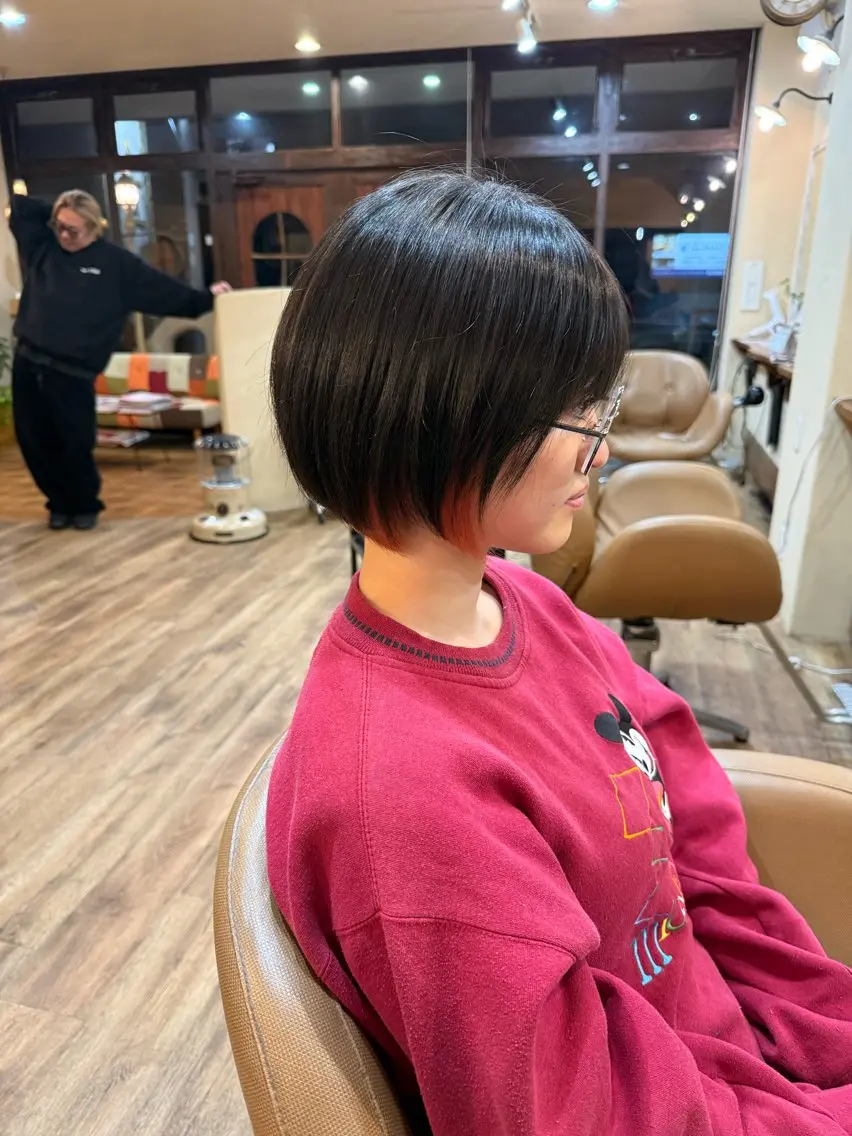 ショート 丸みショート ショートヘア 鈴木 未歩のヘアスタイル