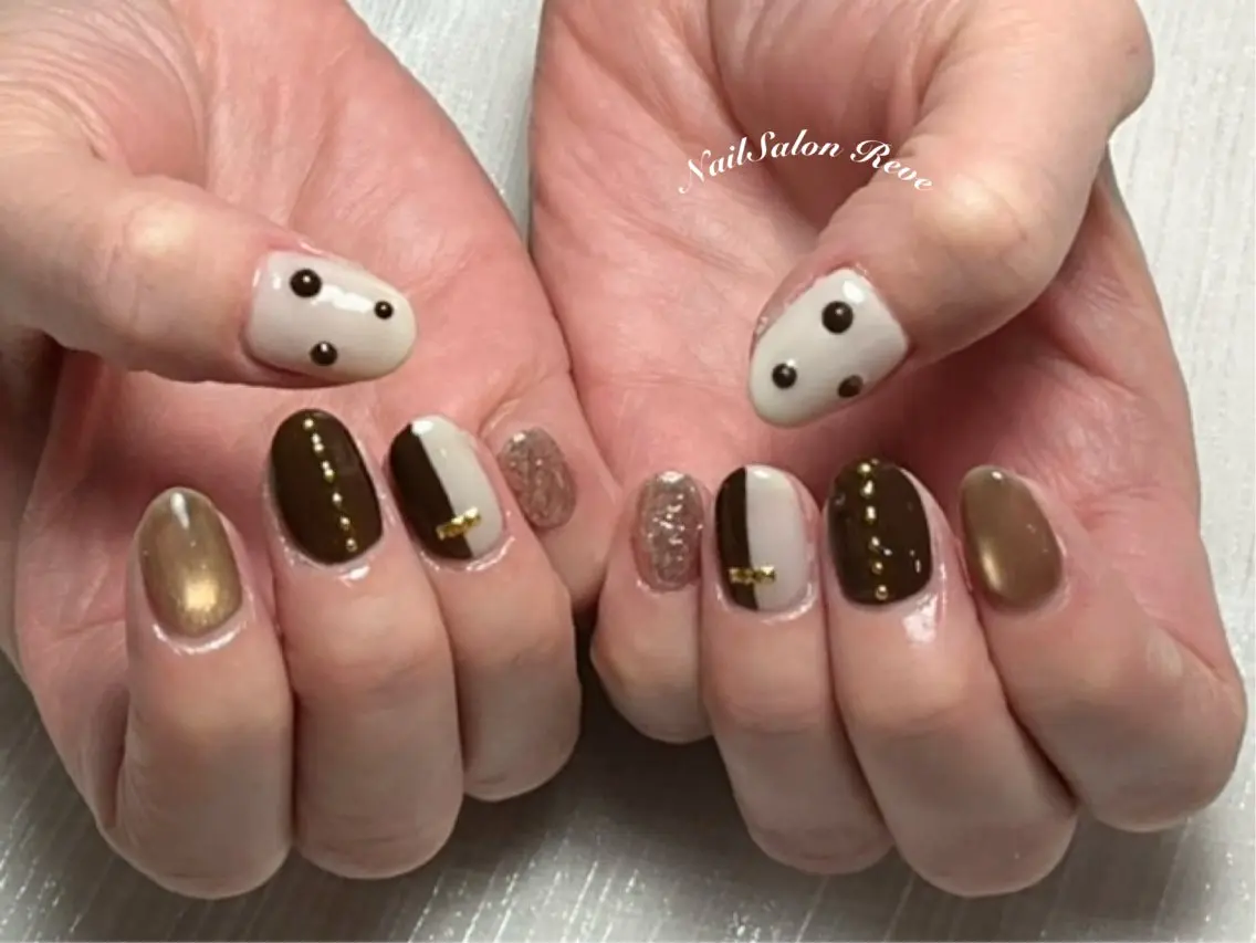 ネイル ハンドネイル NailSalon Reveのネイルデザイン