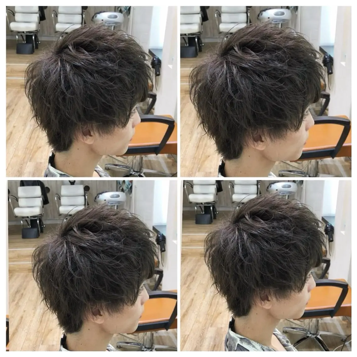 メンズ カット ヘアセット メンズパーマ特化 店長望月謙二郎のヘアスタイル