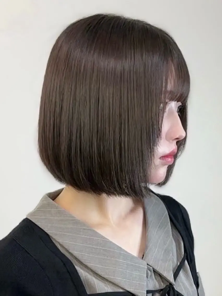 ショート カラー カット ヘアカラー トリートメント 渡辺 鴻江のヘアスタイル