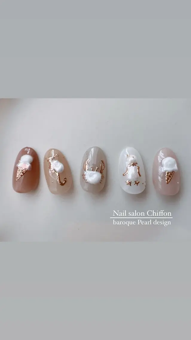 ネイル ワンカラーネイル Nail salon Chiffonのネイルデザイン