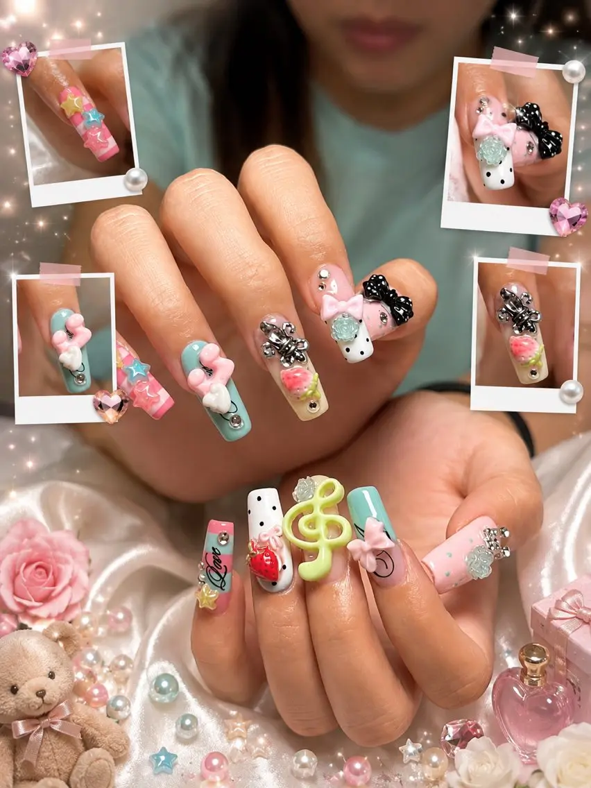 ネイル チークネイル 長さ出し フットネイル ジェルネイル 卒業式 𝓐𝓷𝓻𝓲 XiinhNailのネイルデザイン