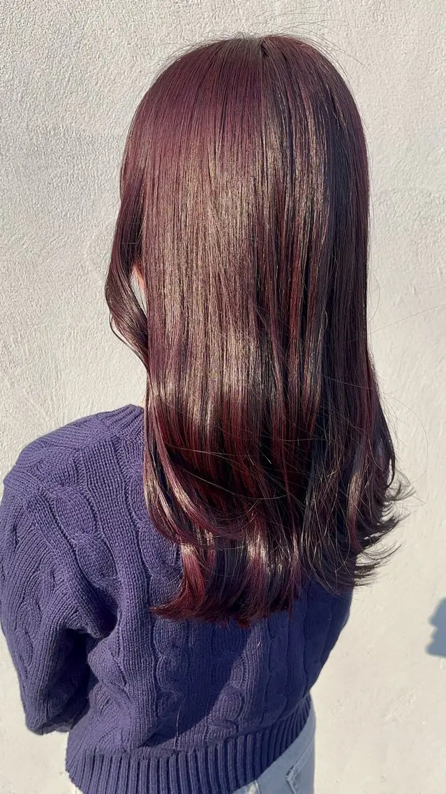 ロング カラー うる艶カラー asukaのヘアスタイル