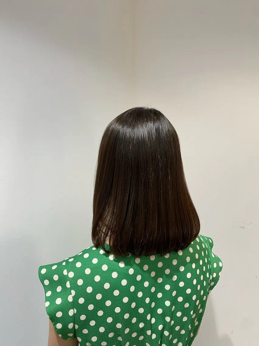 ミディアム カットモデル 🦋熊田 史織のヘアスタイル