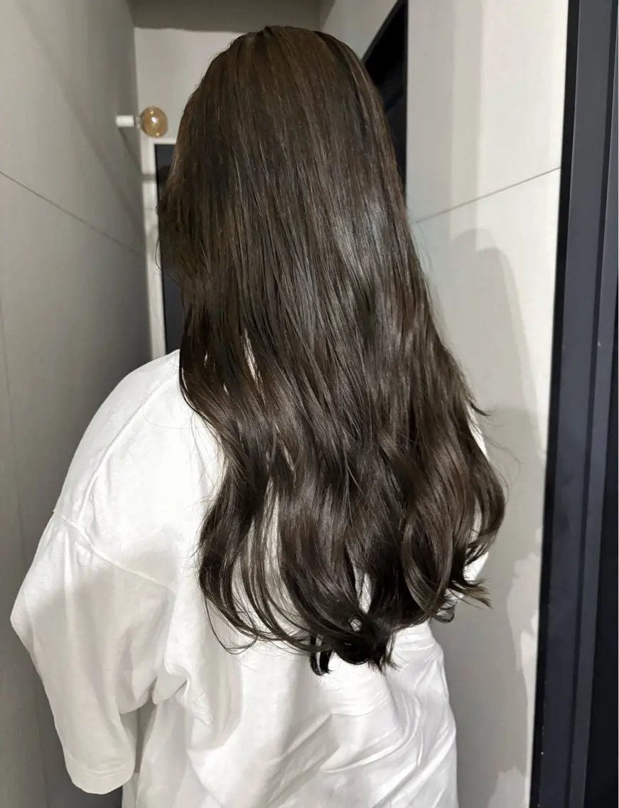 ロング ヘアカラー 岩間 萌々果/eimのヘアスタイル