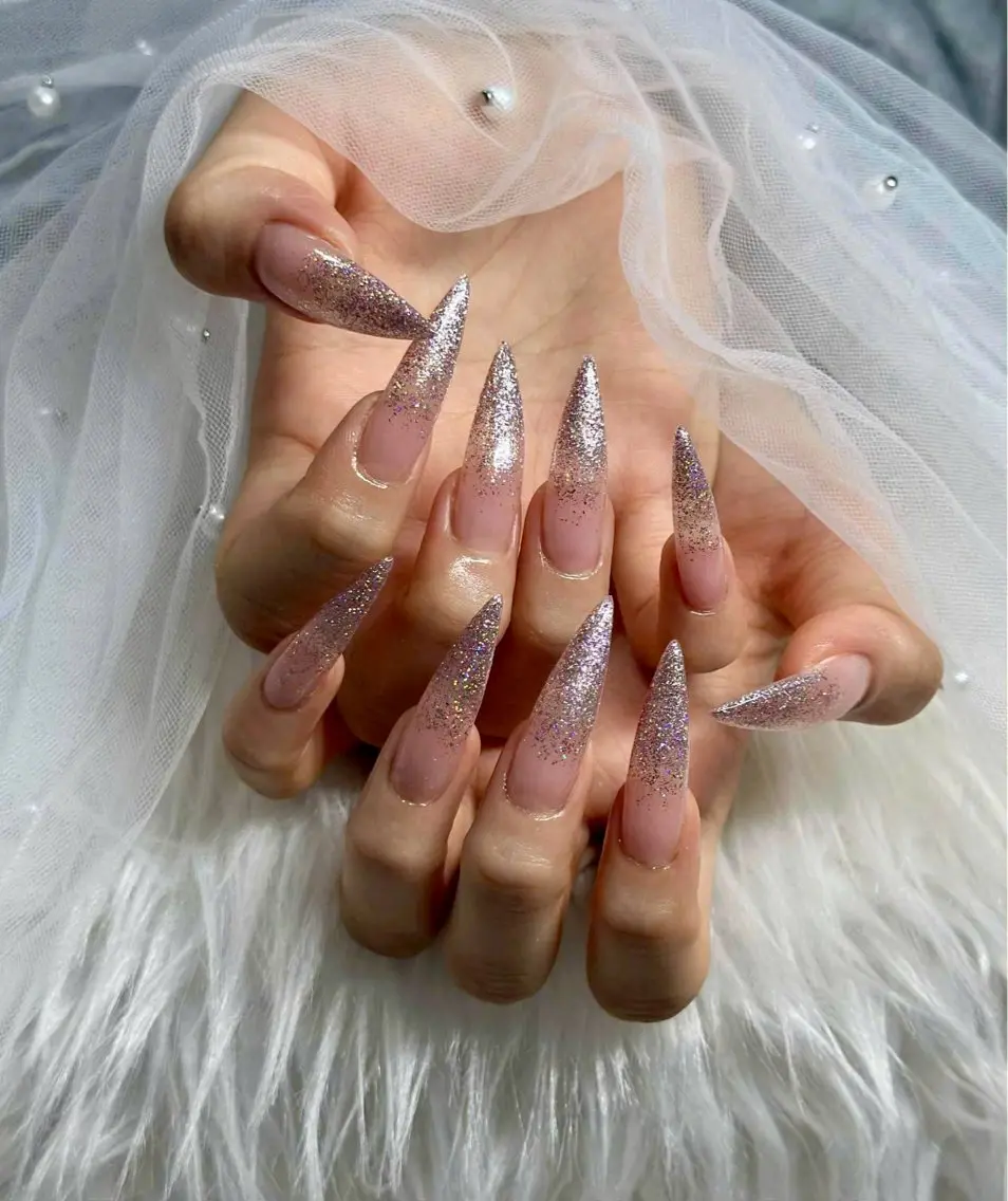 ネイル オーロラネイル フレンチネイル ジェルネイル ハロウィン 韓国ネイル ハンドネイル H.baby Nail Salonのネイルデザイン