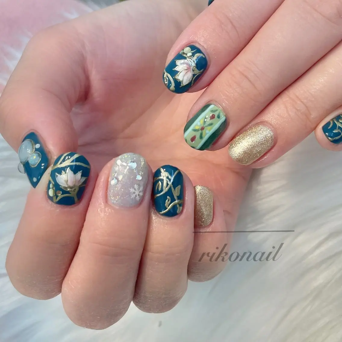 ネイル ハンドネイル riko nailのネイルデザイン