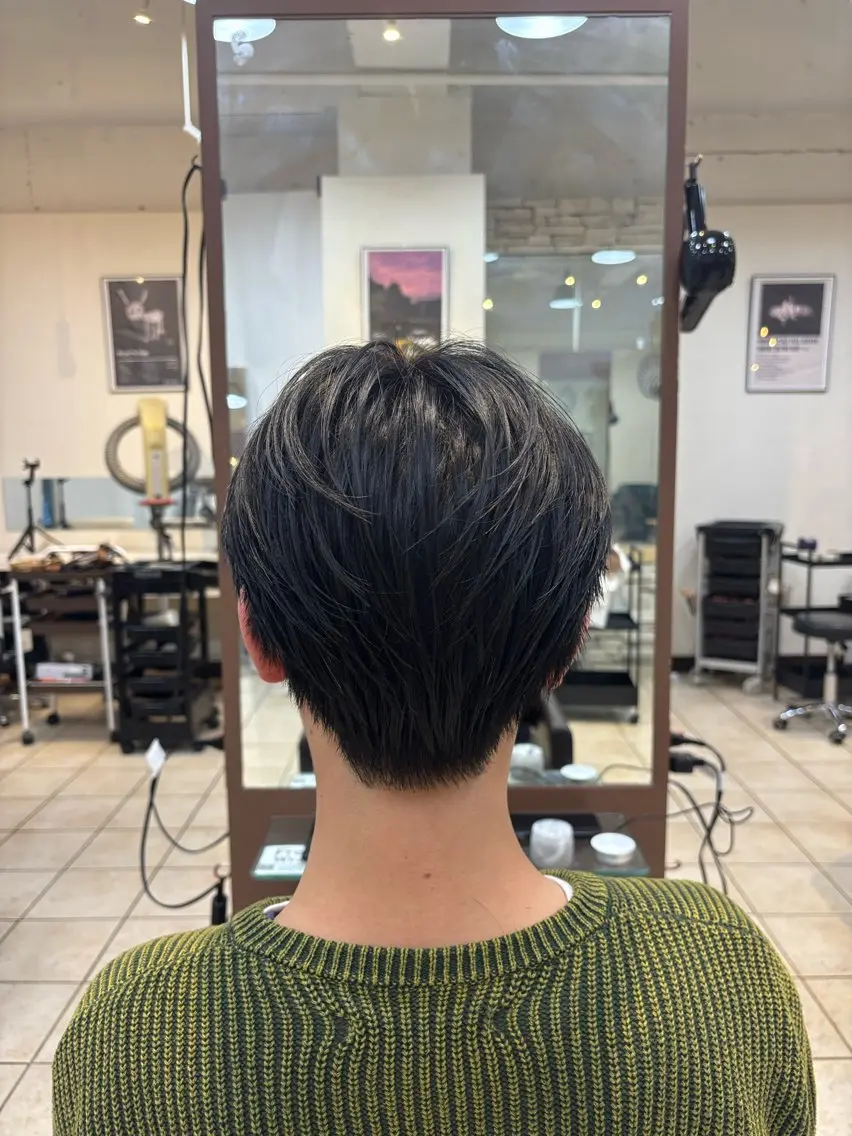 ショート メンズ スパイキーショート/ メンズパーマ/関内涼のヘアスタイル