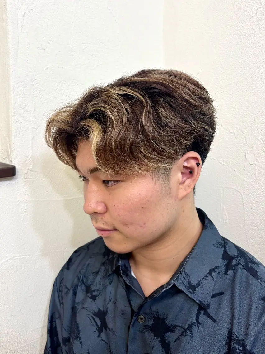 メンズ 🫧透明感カラー🫧 きっかのヘアスタイル