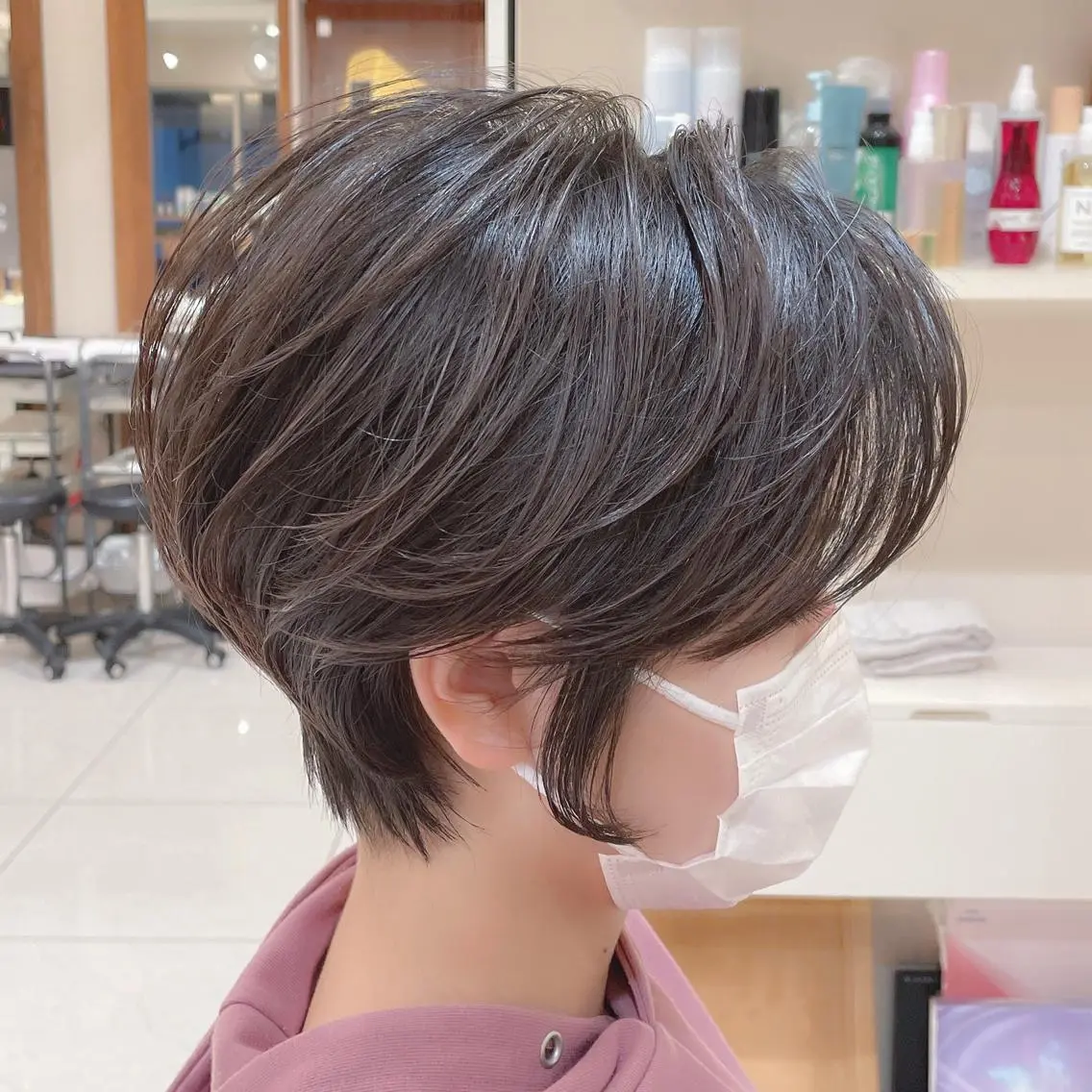 ショート 💎桑原勇志/ ショート/ハイトーンのヘアスタイル