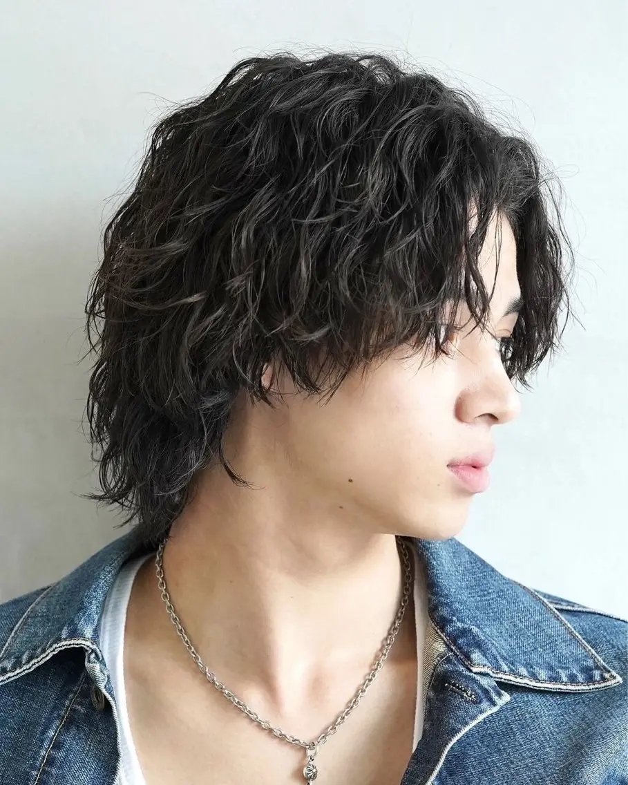 パーマ メンズ 安藤幹人 メンズパーマのヘアスタイル