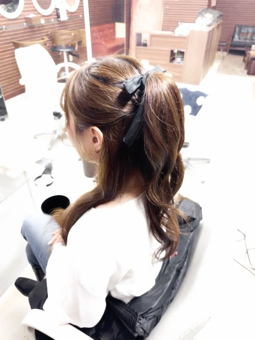 ロング 🎀 KUBO AYAKA 🎀✨のヘアスタイル