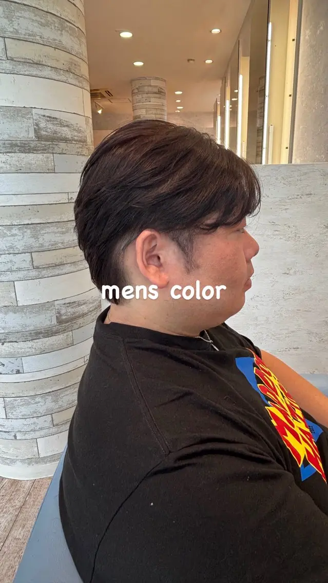 カラー メンズ カット ヘアカラー メンズカットパーマ/ ヘアセット🎀Amiのヘアスタイル