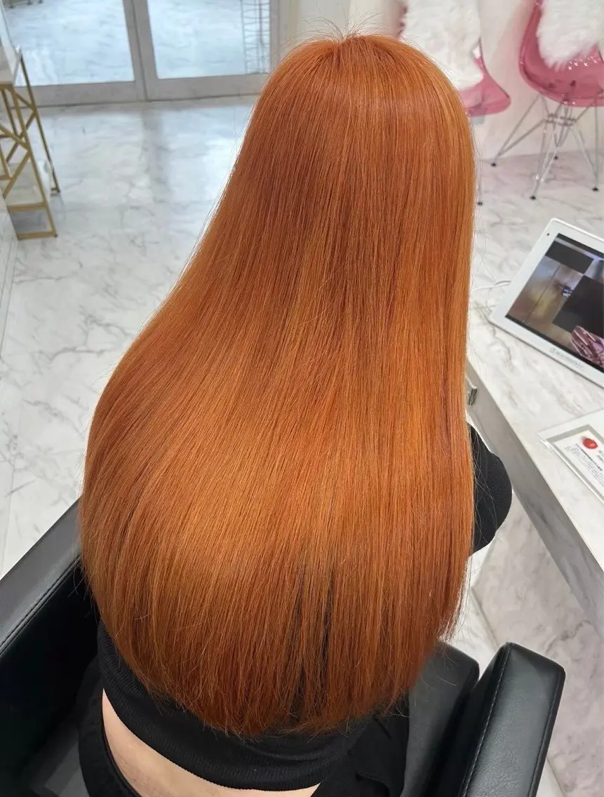 ロング カラー 🎀カット、カラーモ デルKANNA🎀のヘアスタイル