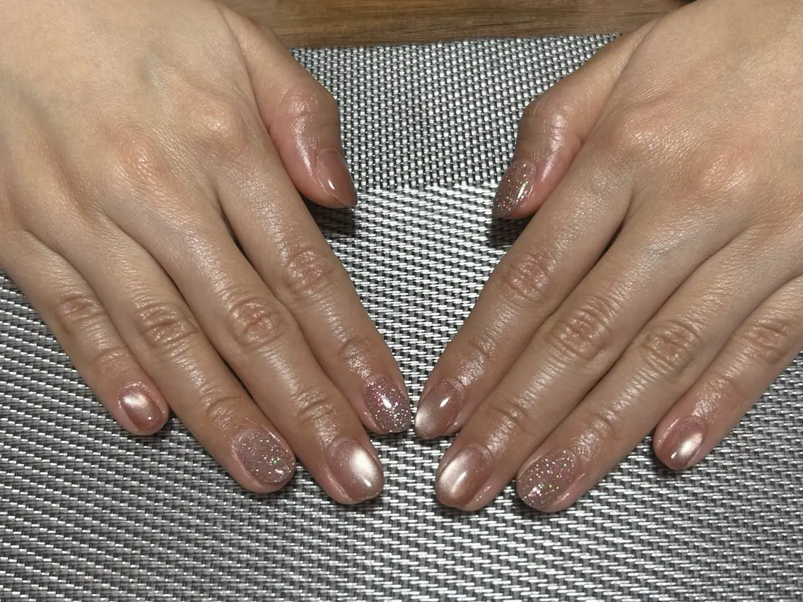 ネイル フラッシュネイル マグネットネイル ハンドネイル i nailのネイルデザイン