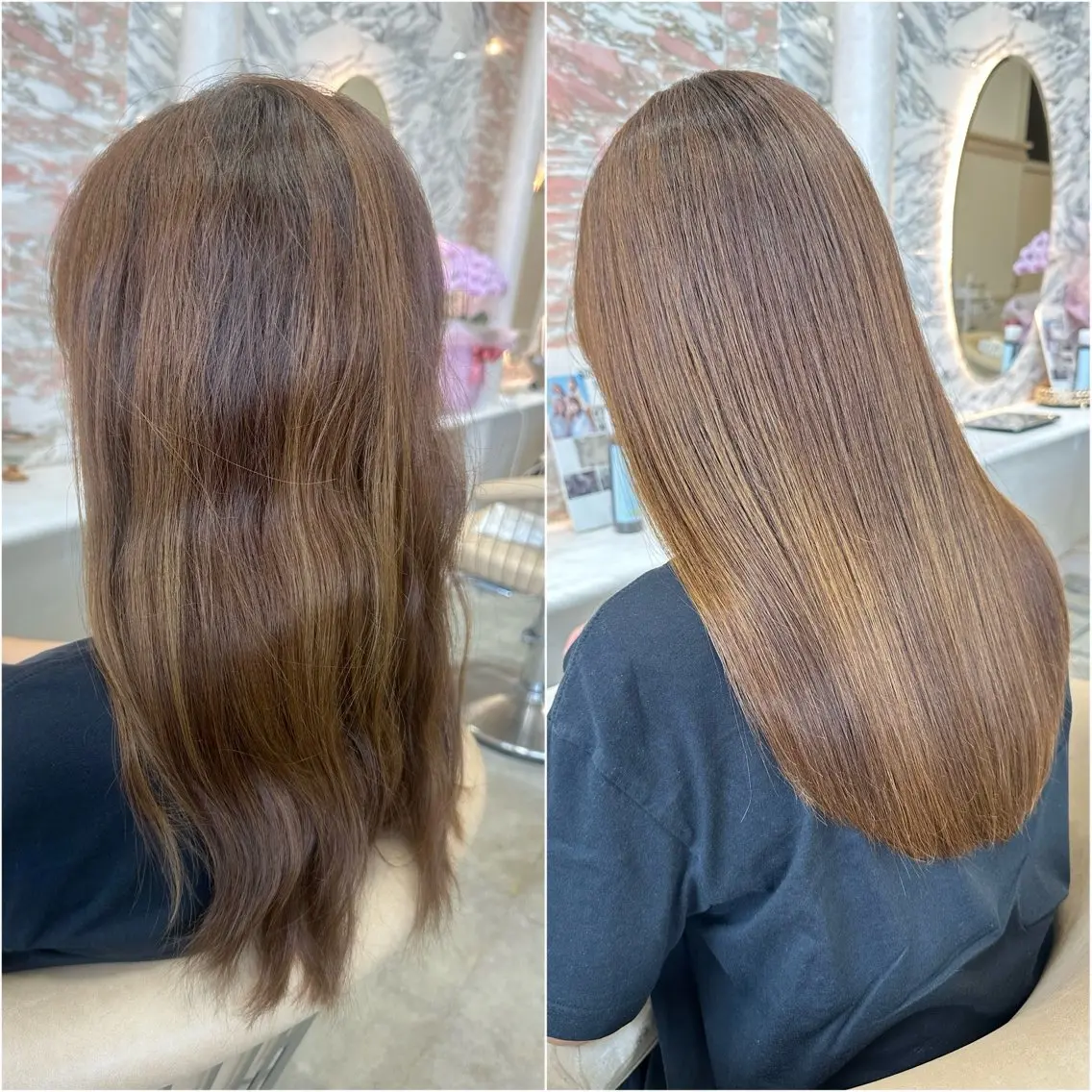 縮毛矯正 トリートメント ゆうか ・髪質改善のヘアスタイル