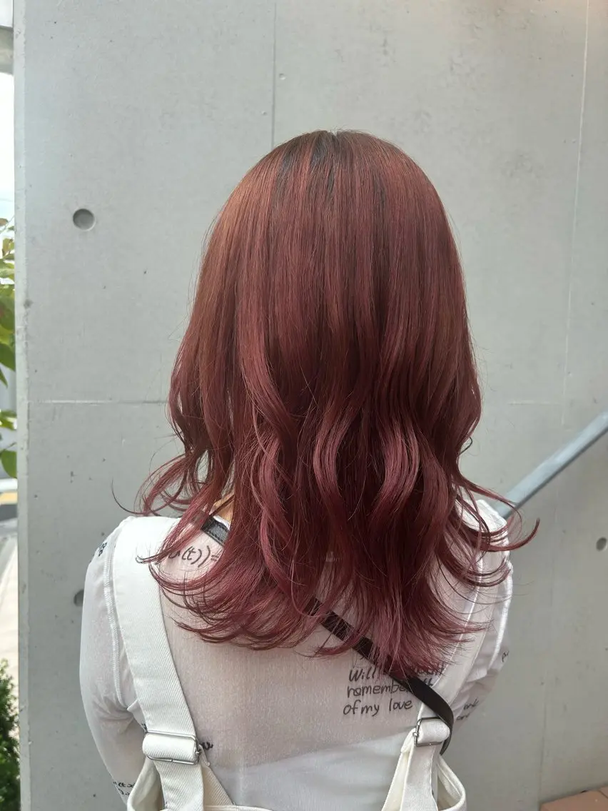 ミディアム 森山 佳小里/カラー /似合わせカットのヘアスタイル