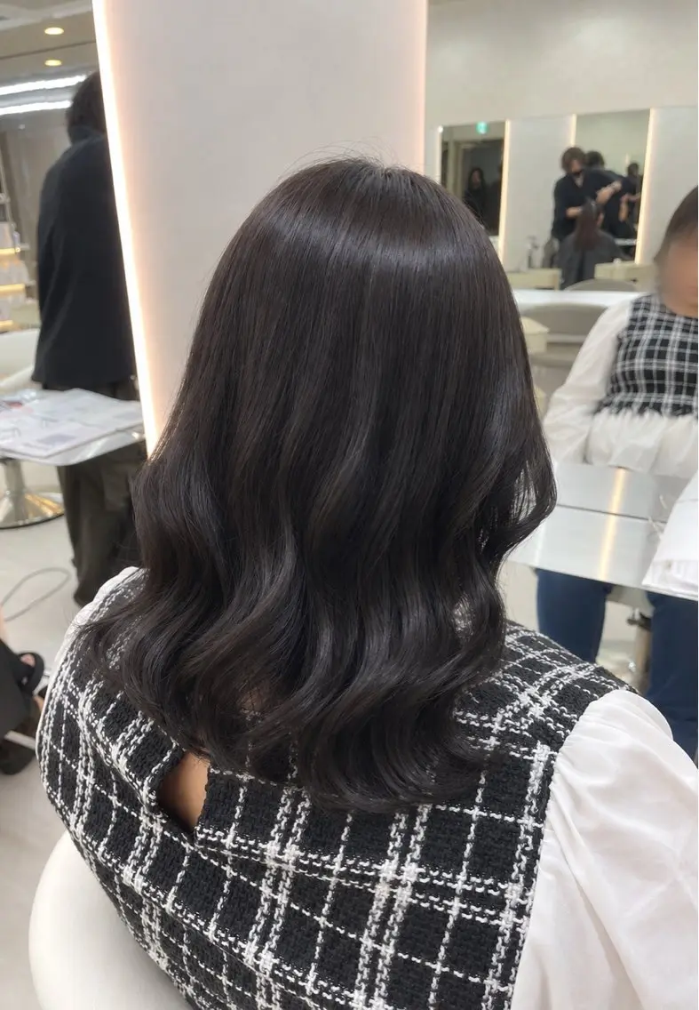 ミディアム カラー 🫧 透明感カラー/ Karin 🫧のヘアスタイル