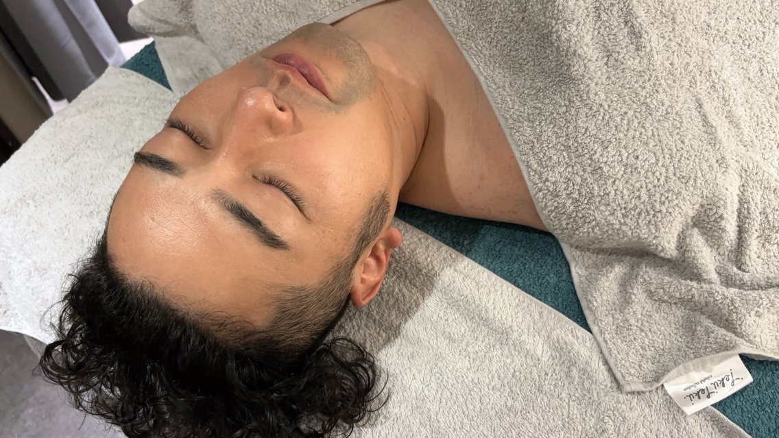 men's【お顔全体】脱毛☆口周りのお髭はもちろん、頬など気になる箇所も◎痛みの少ないIPL光脱毛!ジェル、保冷剤不要!の写真