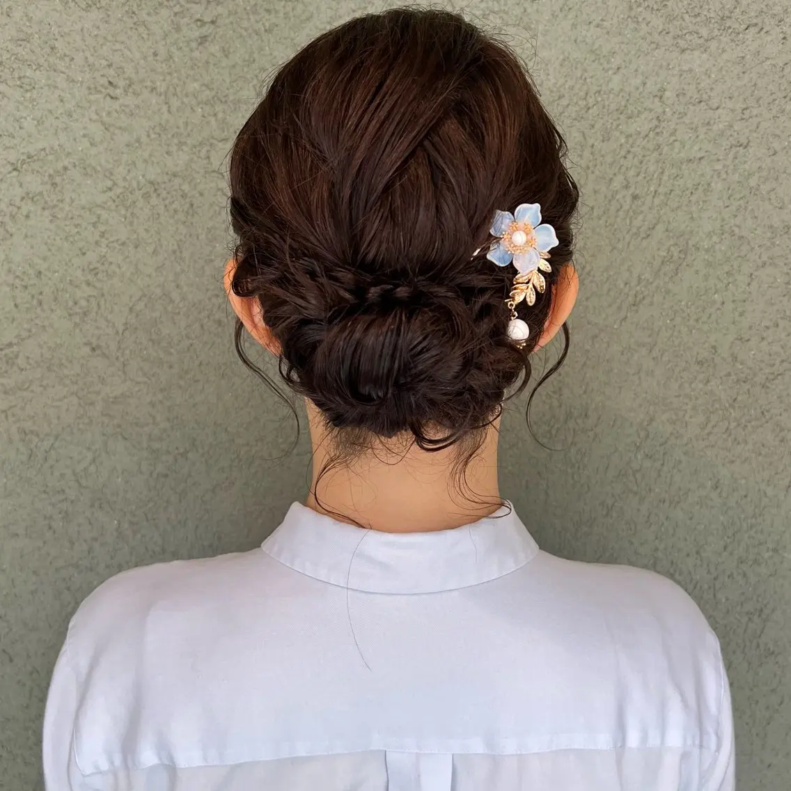 セミロング ヘアアレンジ ヘアセット KIHO ｜Bond 三軒茶屋のヘアスタイル