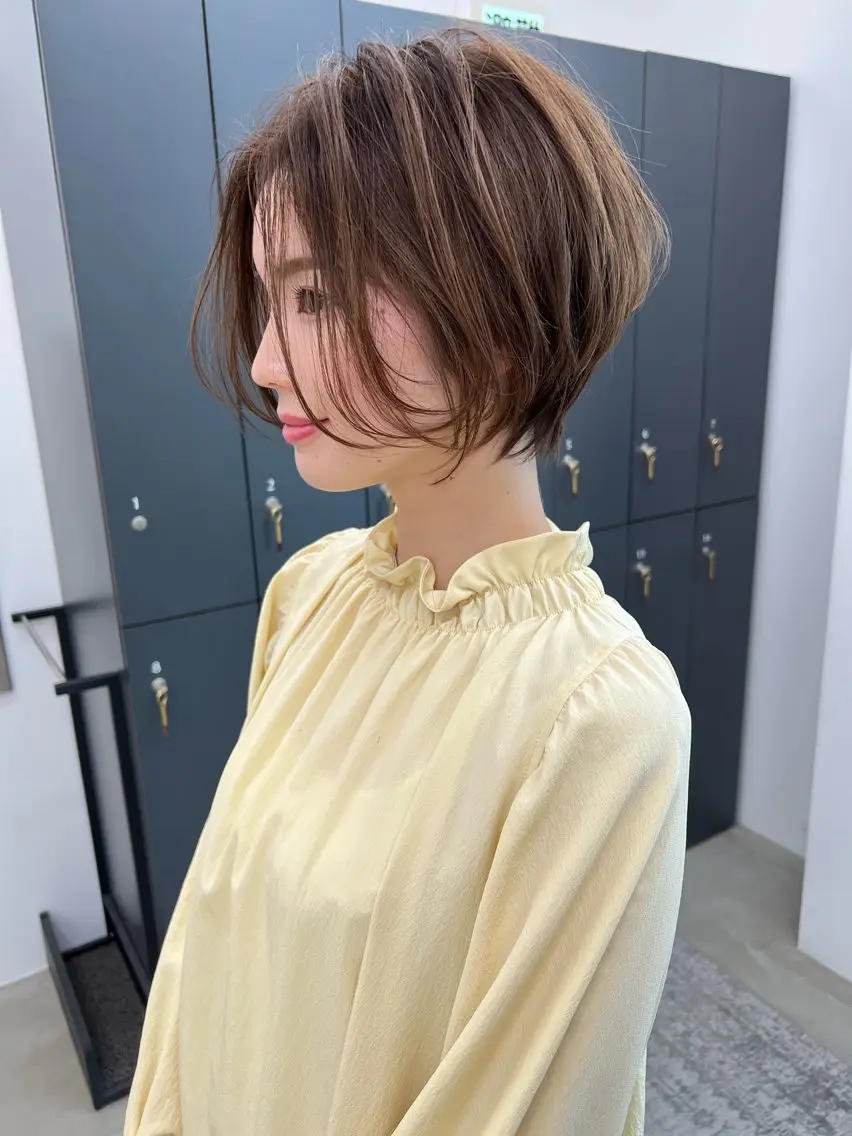 ショート 🌟満足度No.1/ 似合わせ/AYA🌟のヘアスタイル